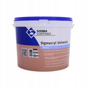 Sigmacryl Universal - Biała farba akrylowa 10L