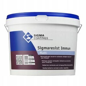 Sigmaresist Immun Matt - Farba Antybakteryjna 10L