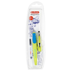 Pióro Wieczne Herlitz My Pen M Lemonkowo Niebieskie