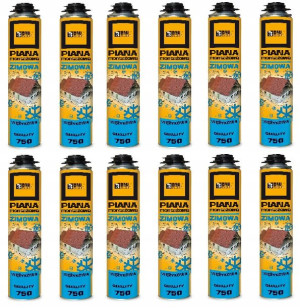 Bausolid - Pianka wężykowa zimowa 750ml 12 szt.