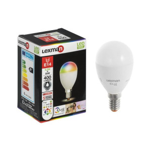 Żarówka E14 (230 V) 5.3 W 400 lm RGB + pilot LEXMAN