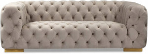 Sofa 2 Osobowa Chester Szary 194x97 -signal
