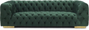 Sofa 3 Osobowa Chester Zielony 242x97 -signal