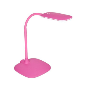 Lampka biurowa MEI ściemnialna różowa LED INSPIRE