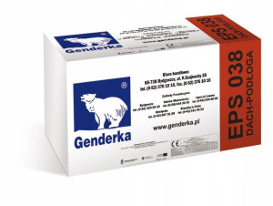 Genderka Styropian Dach Podłoga EPS 0,038 10cm