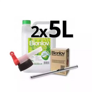 Biopaliwo do biokominka bioetanol Bionlov Premium 10L + KRANIK + ZAPALARKA