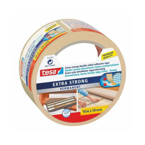 Taśma klejąca dwustronna EXTRA STRONG 10 m x 50 mm TESA