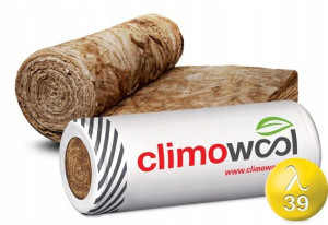 Wełna Climowool DF1 150mm lambda: 0,039 rolka