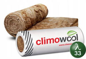 Wełna Climowool DF33 150mm lambda: 0,033 rolka