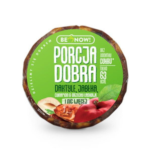 Porcja Dobra - krążki owocowo-orzechowe z cynamonem 20g, Pure Life