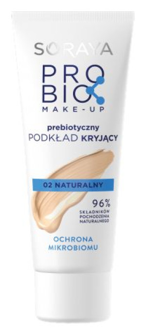 Soraya Prebiotyczny Podkład Kryjący 02 Naturalny 30ml