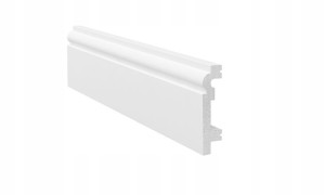 Listwa przypodłogowa biała 19x80x2400mm
