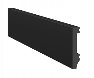 Listwa przypodłogowa czarna 15x80x2400mm