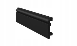 Listwa przypodłogowa czarna 19x80x2400mm