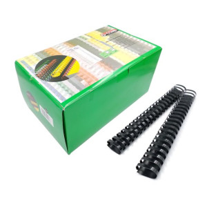 Grzbiet Plastikowy 51Mm /50Szt/ Czarny O-Comb