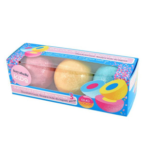 BAYABELLE KIDS - Kids Kule do kąpieli Duo Color 3 x 100 g