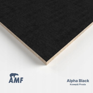 Płyta sufitowa czarna - AMF Alpha SK 600x600x19mm