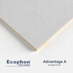 Płyta sufitowa - Ecophon Advantage A 600x600x15mm