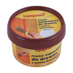 Masa szpachlowa Superprofi naturalne drewno biała 250 g
