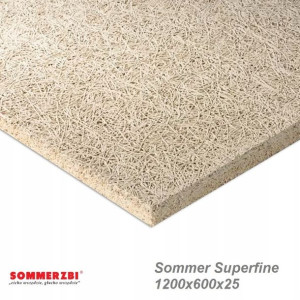 Płyta z wełny drzewnej Sommer D 1200x600x25mm szt.