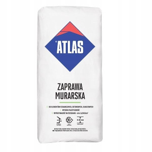 Atlas Zaprawa murarska do cegieł pustaków 25KG