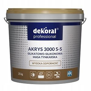 Dekoral - Tynk Silikatowo-silikonowy Biały 25KG