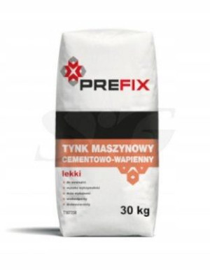 Prefix Tynk Maszynowy Cementowo Wapienny 30KG