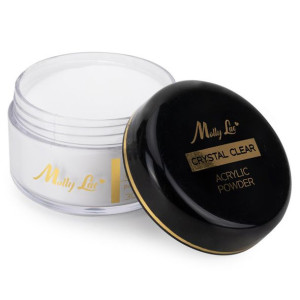 Mollylac Puder Akrylowy Do Paznokci Acrylic Powder Crystal Clear 30 G