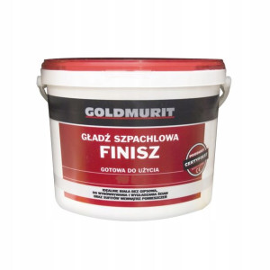 Goldmurit - Gotowa Gładź szpachlowa finish 9KG