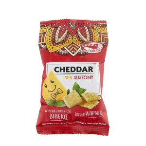 Suszony ser Cheddar 15g Crispy Natural