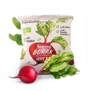 Suszony burak Bio 100% 15g Crispy Natural