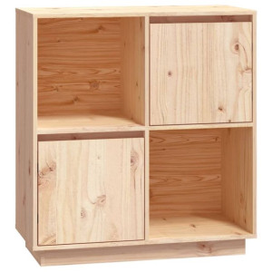 Szafka, 74 x 35 x 80 cm, lite drewno sosnowe