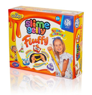 Dr Cosmic Slime Gelly Fluffy Diy Astra Pomarańczowy