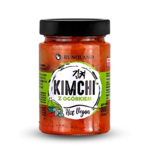Kimchi z ogórkiem Vegan Hot (ostre) 300g Runoland