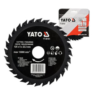 Piła tarnikowa 125mm do drewna YATO YT-59161
