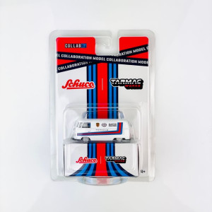 Volkswagen T1 Van Low Ride Height Martini Tarmac 1:64