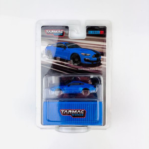 Ford Mustang Shelby GT350R Blue Tarmac 1:64