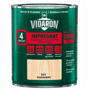 Vidaron Impregnat Grunt do drewna bezbarwny 0,7L