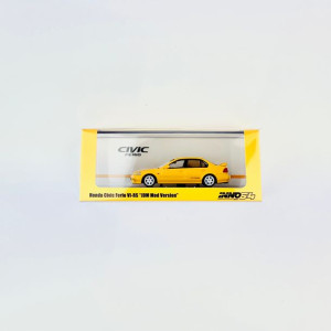 Honda Civic Ferio Vi RS Phoenix Yellow JDM MOD Version Inno64 1:64