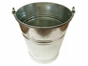 Wiadro Metalowe Ocynkowane Budowlane 12l