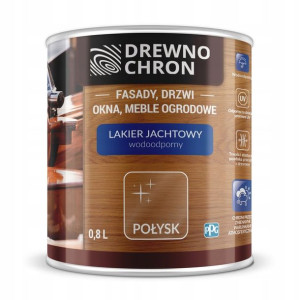 Drewnochron Lakier Jachtowy UV połysk 0,8L