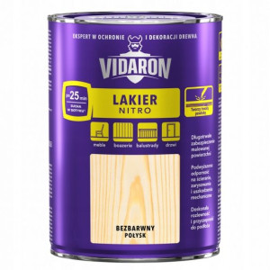 Vidaron Lakier Nitro połysk do drewna 1L