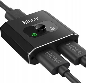 Przełącznik Blukar K9306 HDMI-2xHDMI dwukierunkowy