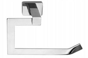 Uchwyt Na Papier Toaletowy Chrome Połysk Metalowy