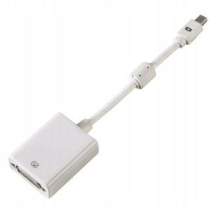 Adapter Hama MiniDP/DVI biały