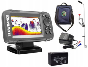 Echosonda Lowrance Hook² 4x + Zestaw Przenośny