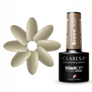 Claresa Lakier Hybrydowy Brown 300 5g