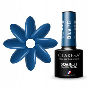 Claresa Lakier Hybrydowy Blue 712 5g