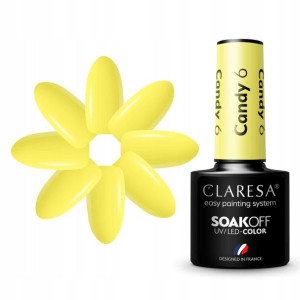 Claresa Lakier Hybrydowy Candy 6 5g