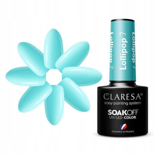 Claresa Lakier Hybrydowy Lollipop 7 -5g